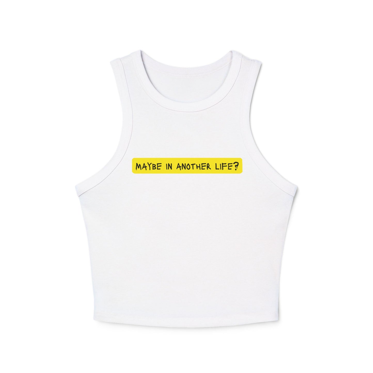 “Next lifetime” Tank Top - Women's Micro Rib Racer