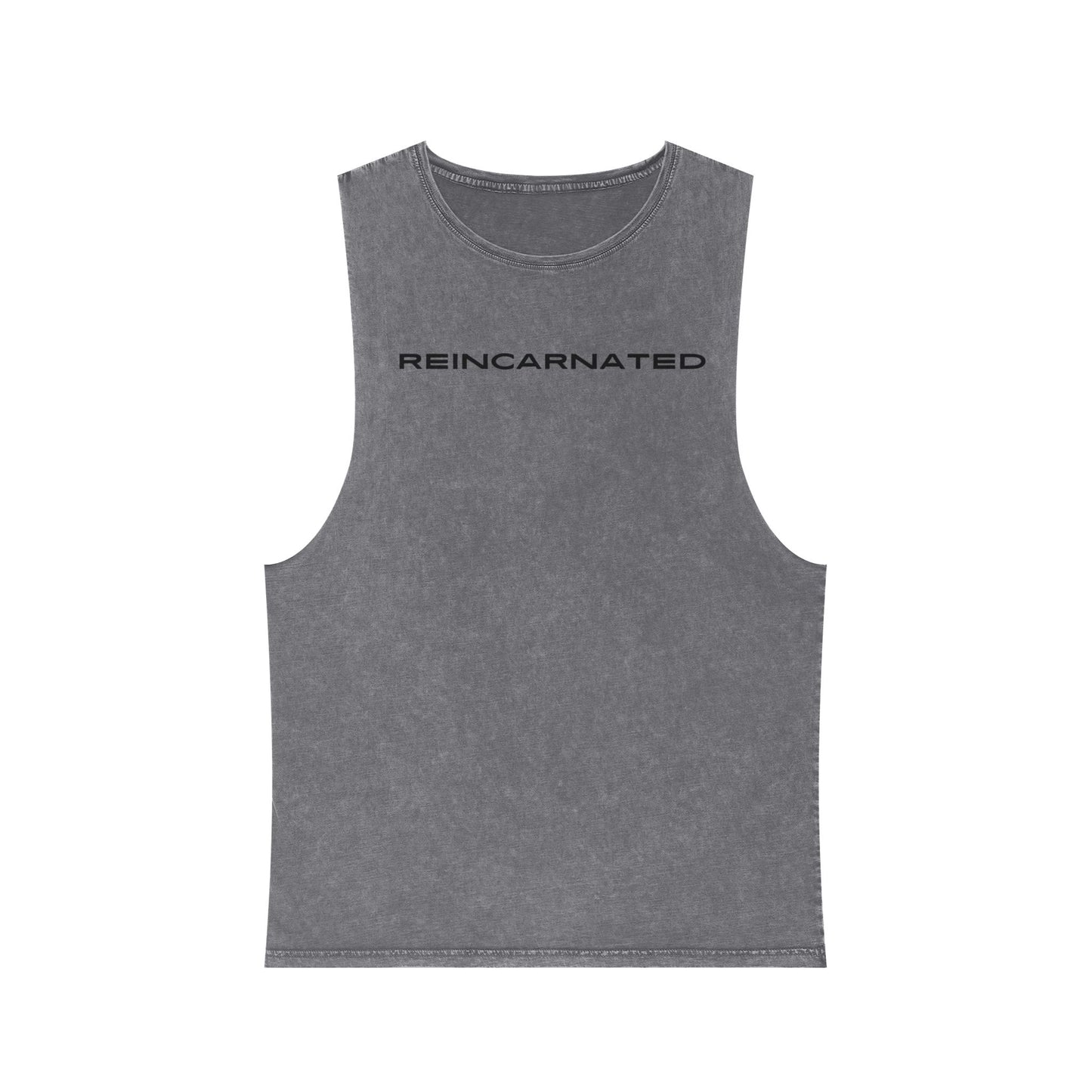 “Reincarnated” Stonewash Tank Top